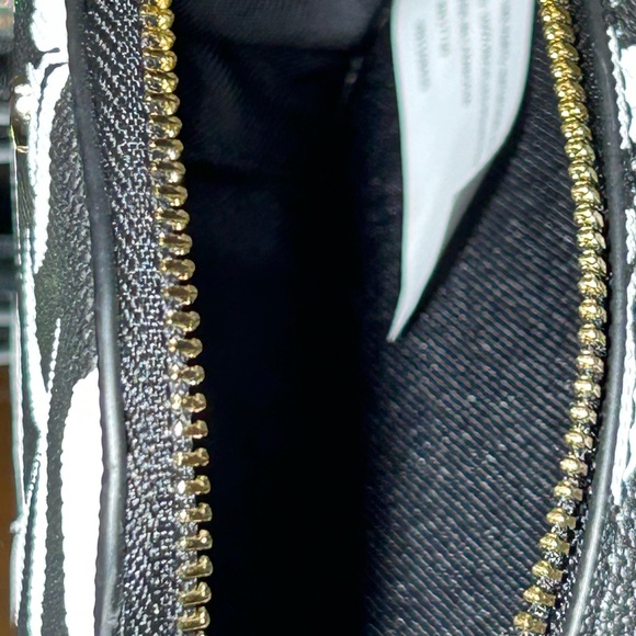 Kate Spade/Target Black and White Floral Mini Crossbody Bag 5” x 3” NWT - Picture 9 of 13